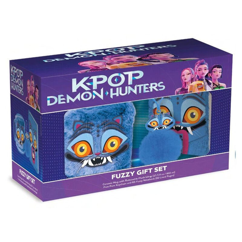 KPop Demon Hunters - Coffret cadeau
 en peluche Derpy le tigre