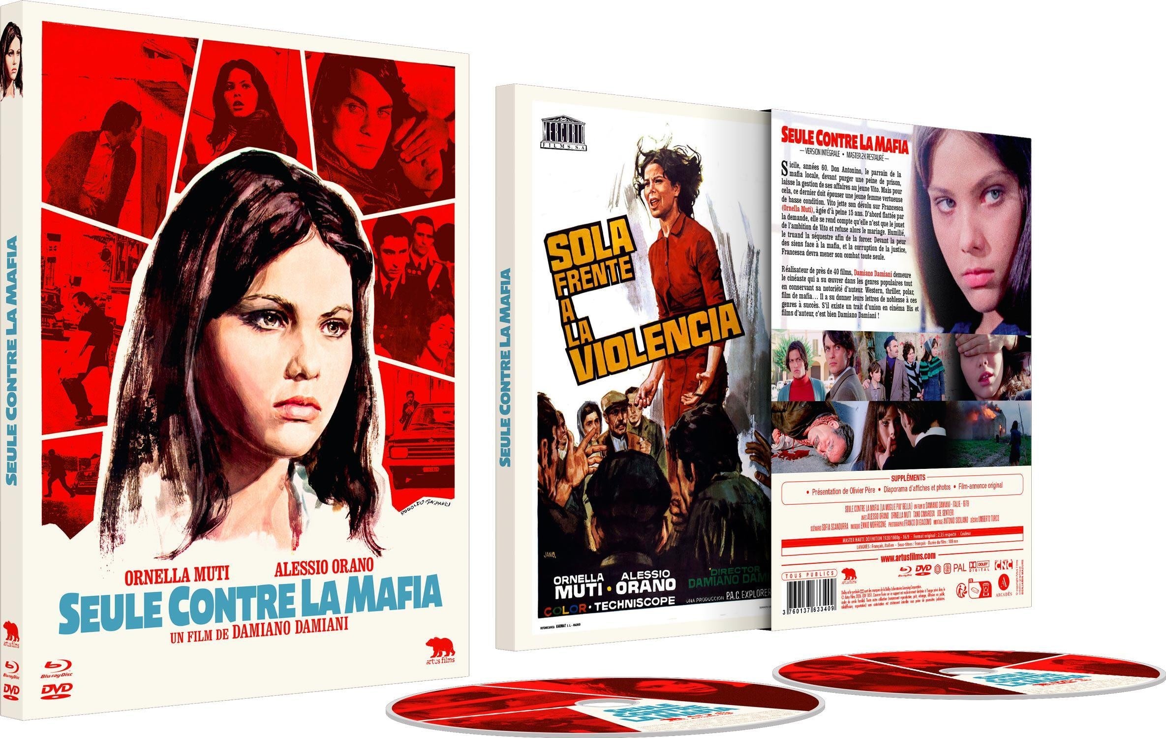 Seule contre la Mafia [Blu-ray]