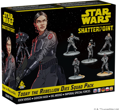 Star Wars™  : Shatterpoint – set d’escouade La Rébellion meurt aujourd’hui