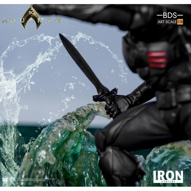 AQUAMAN THE MOVIE - BLACK MANTA 1/10 BDS STATUE