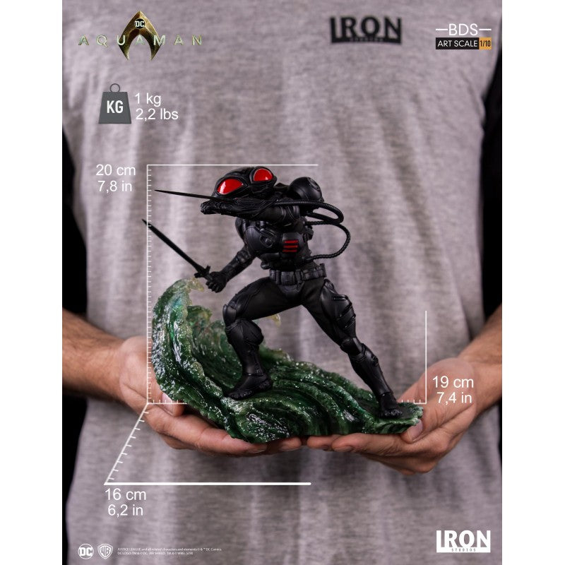 AQUAMAN THE MOVIE - BLACK MANTA 1/10 BDS STATUE