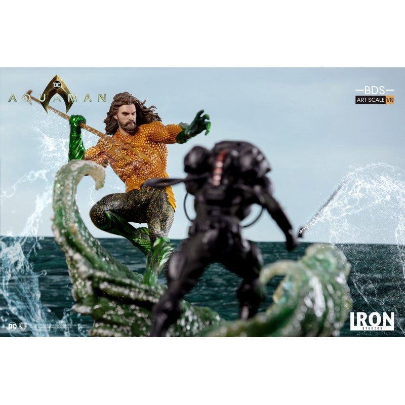 AQUAMAN THE MOVIE - BLACK MANTA 1/10 BDS STATUE
