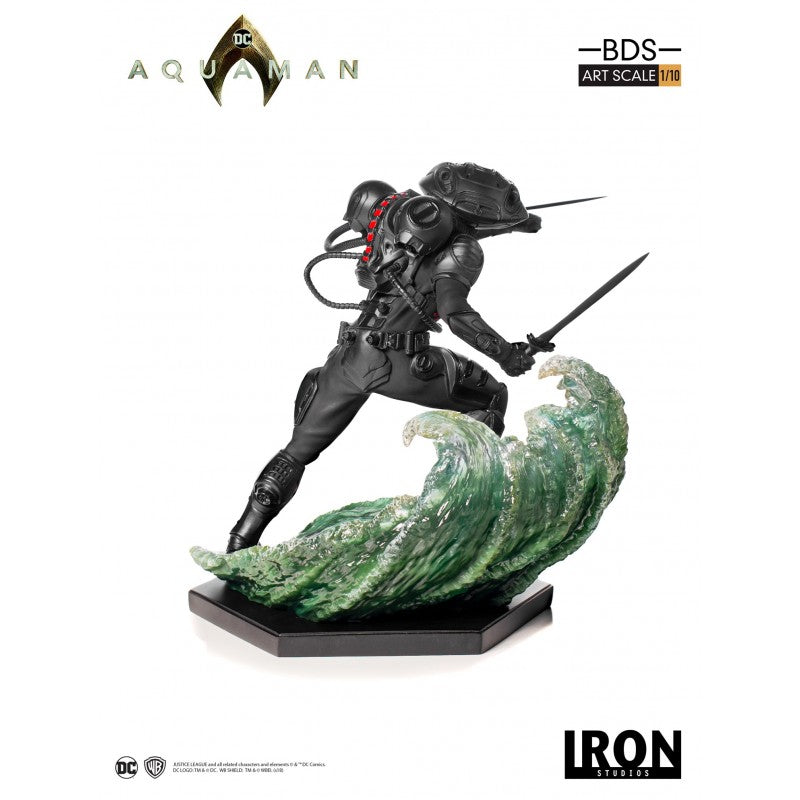 AQUAMAN THE MOVIE - BLACK MANTA 1/10 BDS STATUE