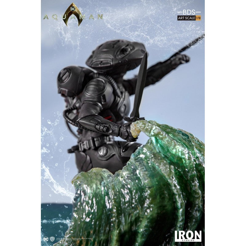 AQUAMAN THE MOVIE - BLACK MANTA 1/10 BDS STATUE