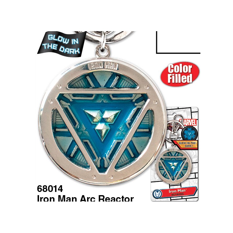 IRON MAN ARC REACTEUR PEWTER PORTE-CLÉS