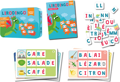 LiroDingo Syllabes et Mots