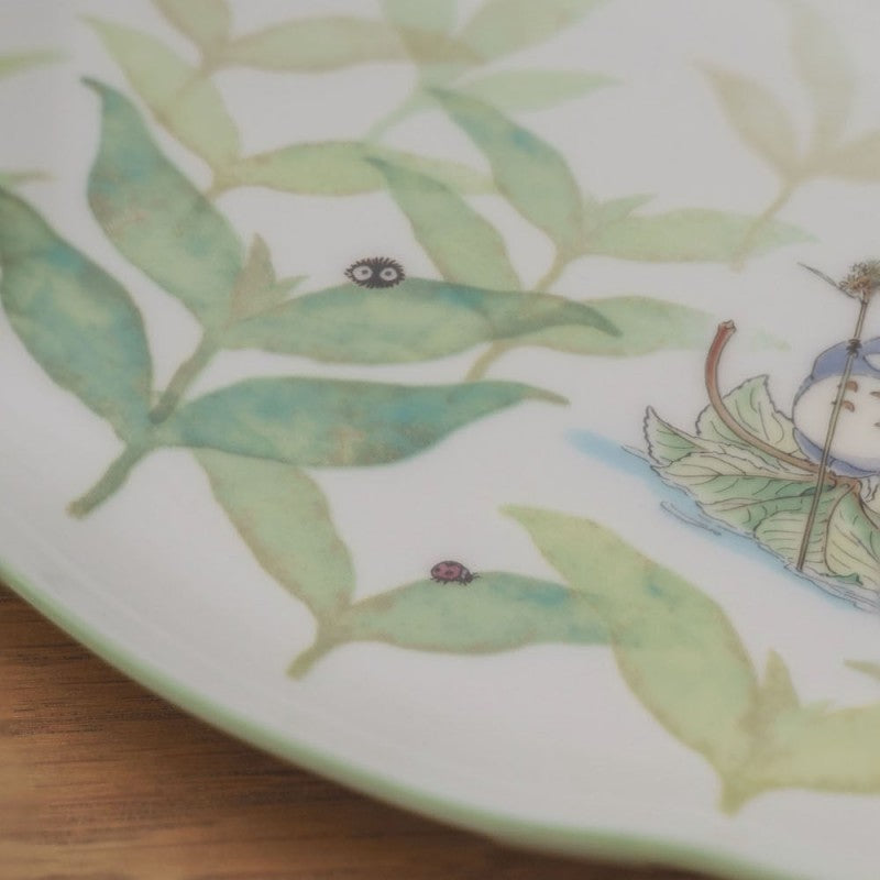 ASSIETTE 23 CM FORME NUAGE TOTORO - MON VOISIN TOTORO