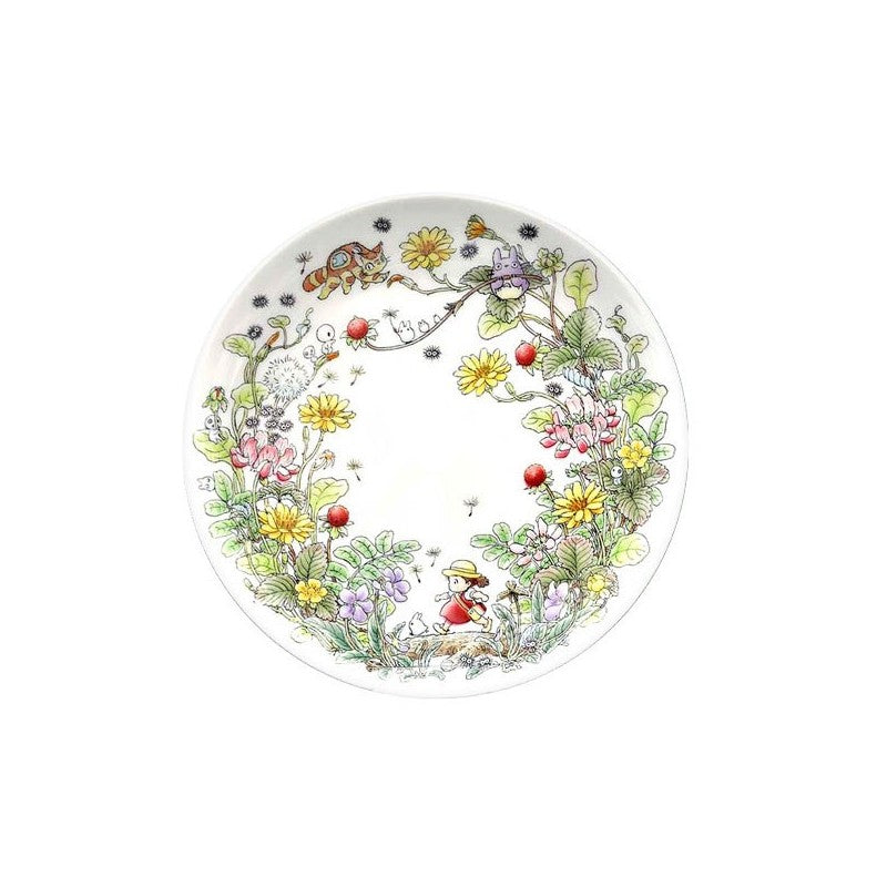 ASSIETTE 23 CM TOTORO FRAISE - MON VOISIN TORORO