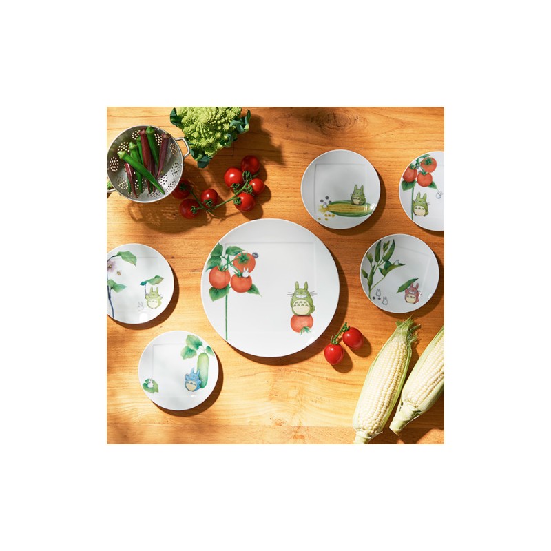 ASSIETTE 27 CM TOTORO TOMATE - MON VOISIN TOTORO