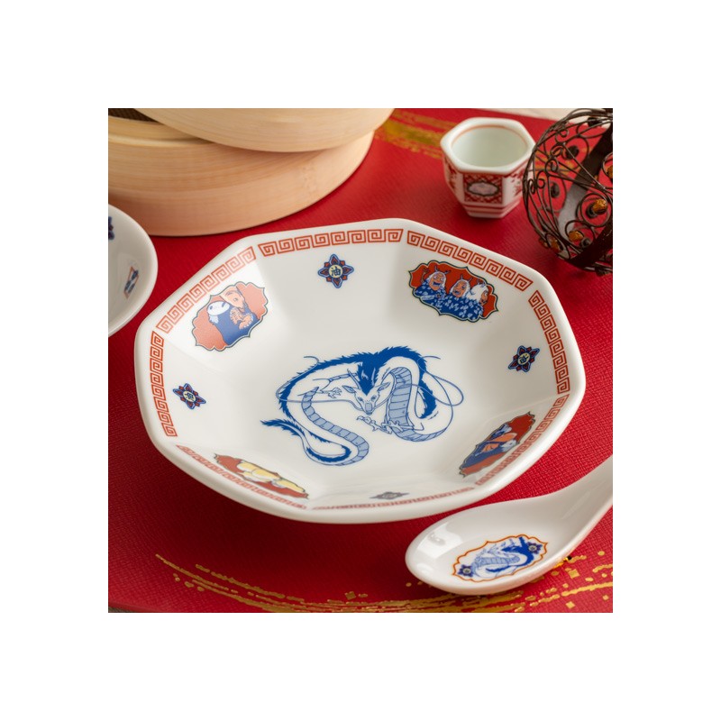 ASSIETTE CREUSE HAKU DRAGON M - LE VOYAGE DE CHIHIRO
