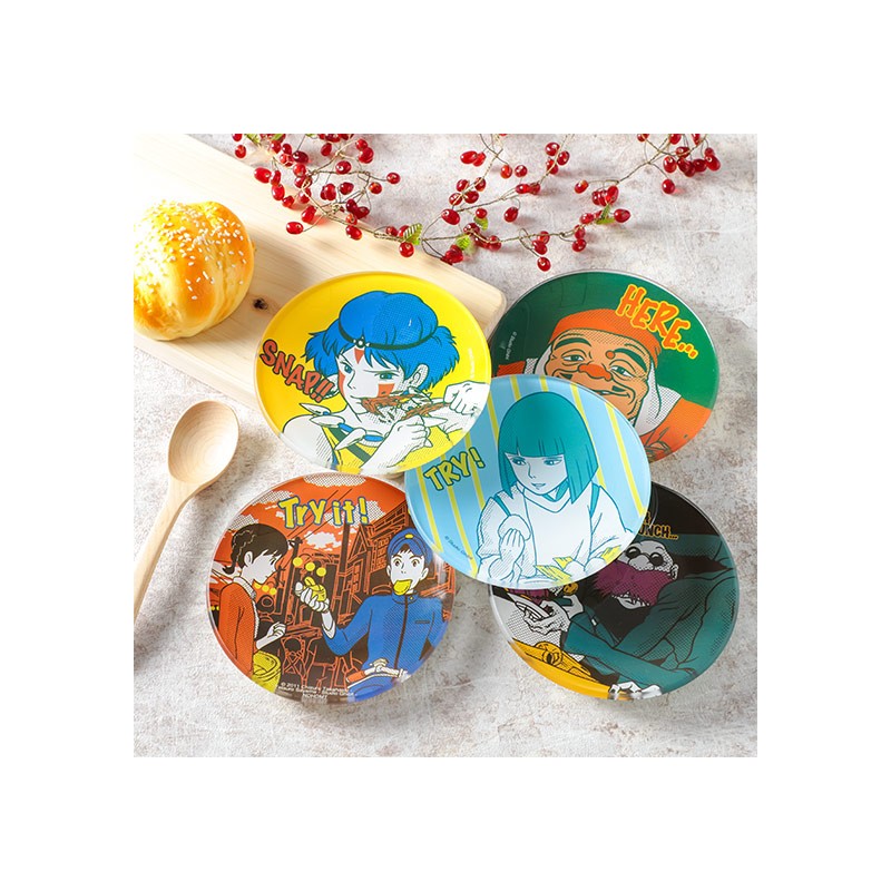 ASSIETTE YUMMY FEUILLES DE BAMBOU - PANDAKOPANDA