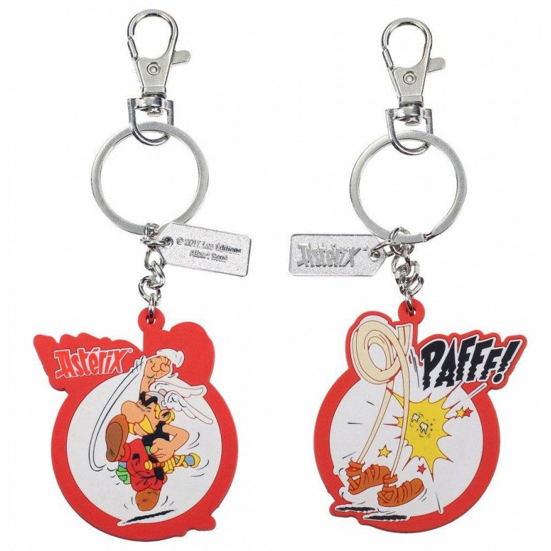 ASTERIX PAFFF REVERSIBLE RUBBER KEYCHAIN ASTERIX