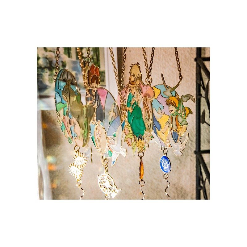 ATTRAPE-SOLEIL VITRAIL SHEETA & PAZU - LE CHÂTEAU DANS LE CIEL