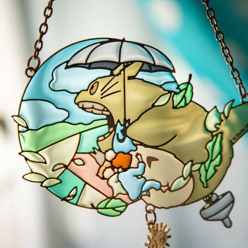 ATTRAPE-SOLEIL VITRAIL TOTORO - MON VOISIN TOTORO