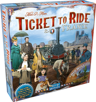 Aventuriers du Rail (Les) : France/Old West (Ext)