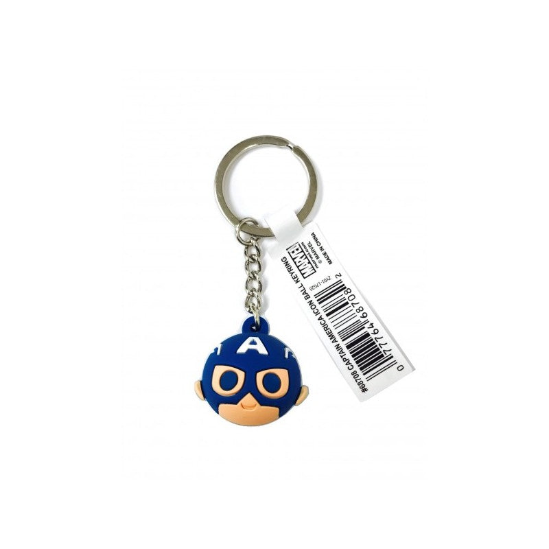 AVENGERS CAPTAIN AMERICA ICON BALL KEY RING