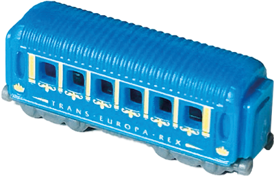 Aventuriers du Rail (Les) : Deluxe train set Bleu