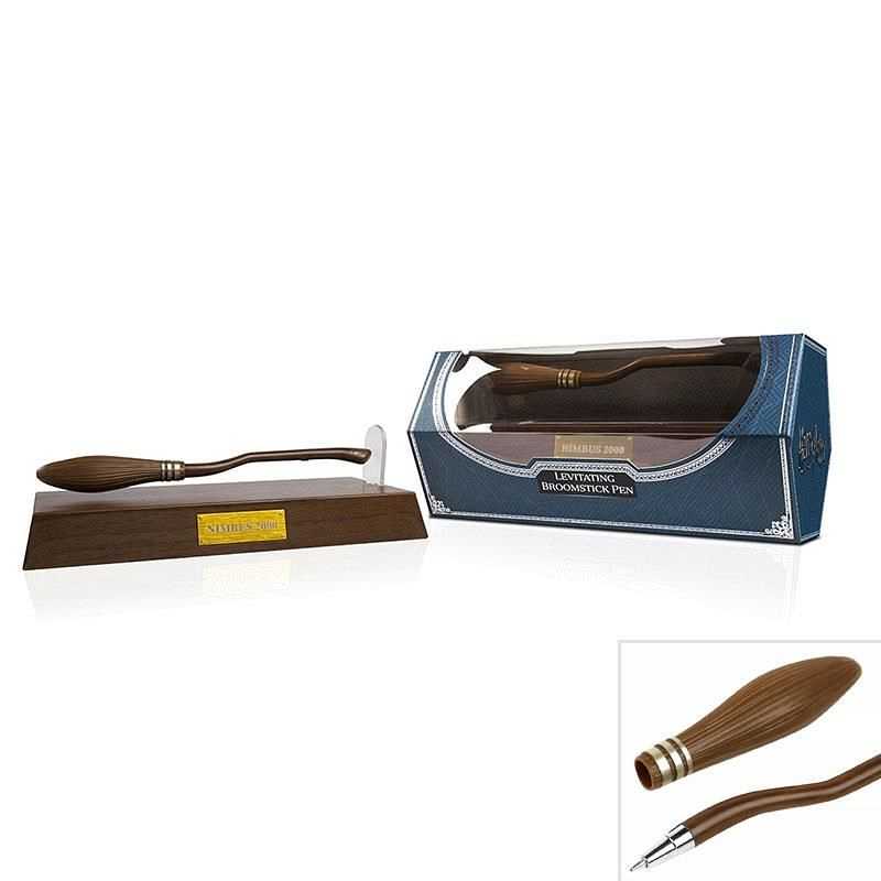Harry Potter - Stylo en forme de balai Nimbus 2000 en lévitation