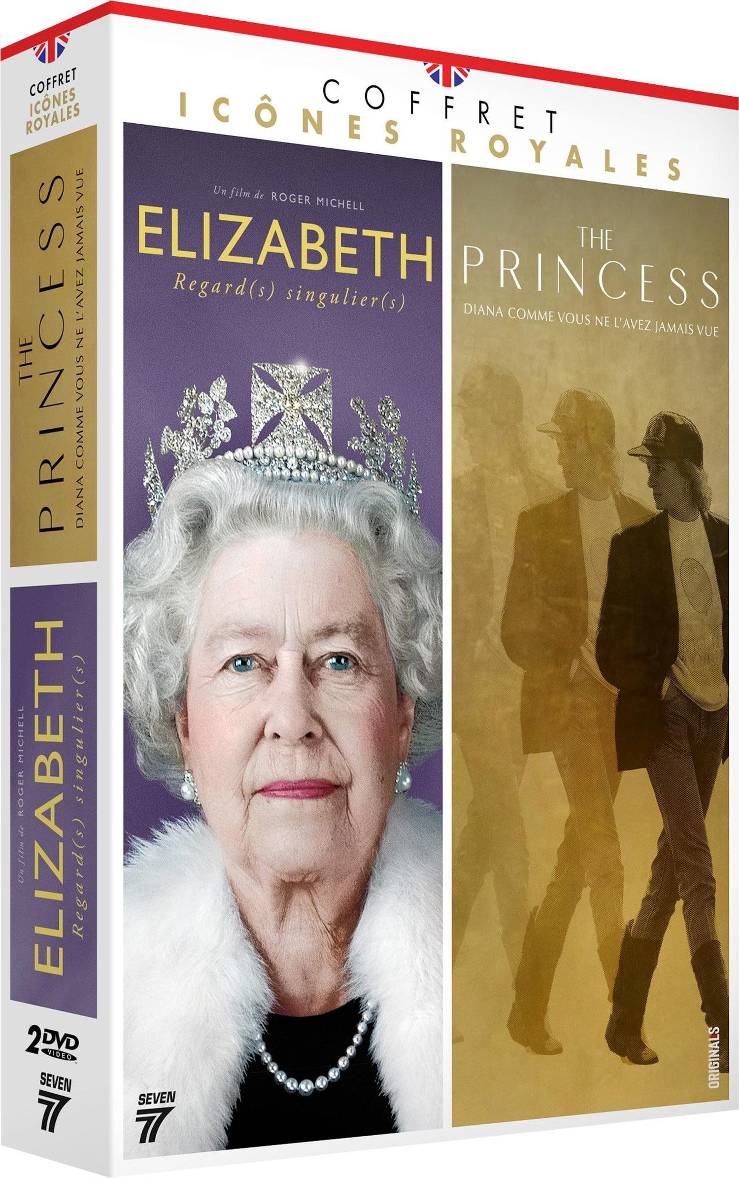 Coffret icônes royales : Elizabeth, regard(s) singulier(s) + The Princess [DVD]