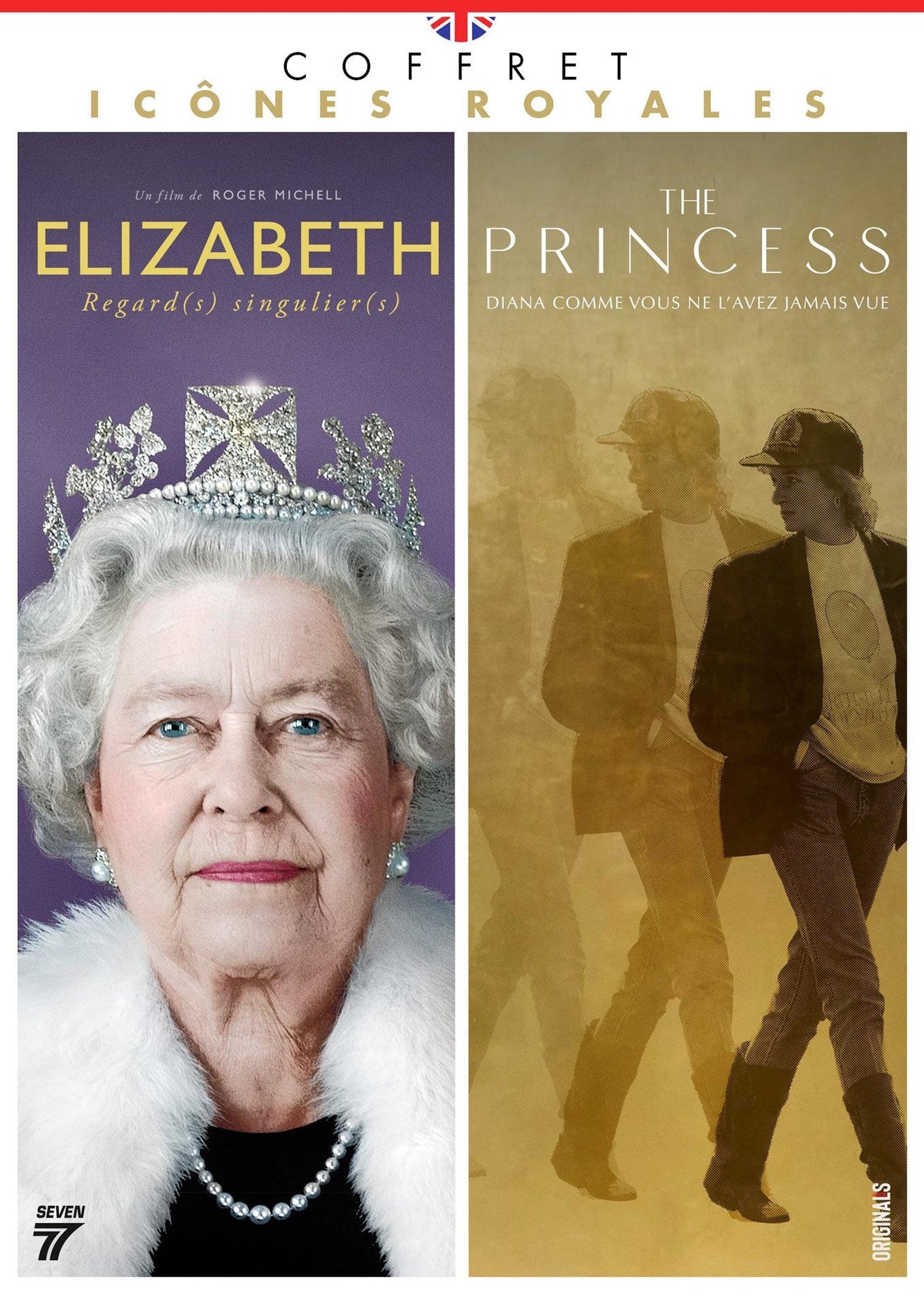 Coffret icônes royales : Elizabeth, regard(s) singulier(s) + The Princess [DVD]