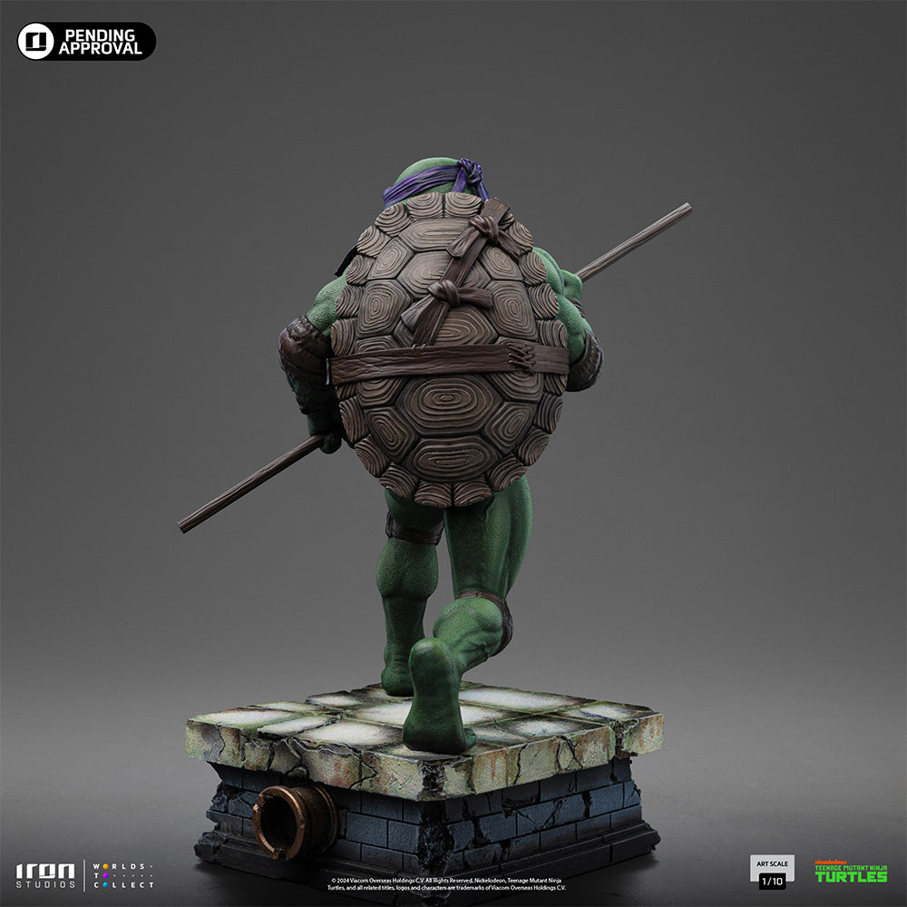 Iron Studios - Art Scale 1/10 - Teenage Mutant Ninja Turtles - Donatello Statue 18cm - flash vidéo