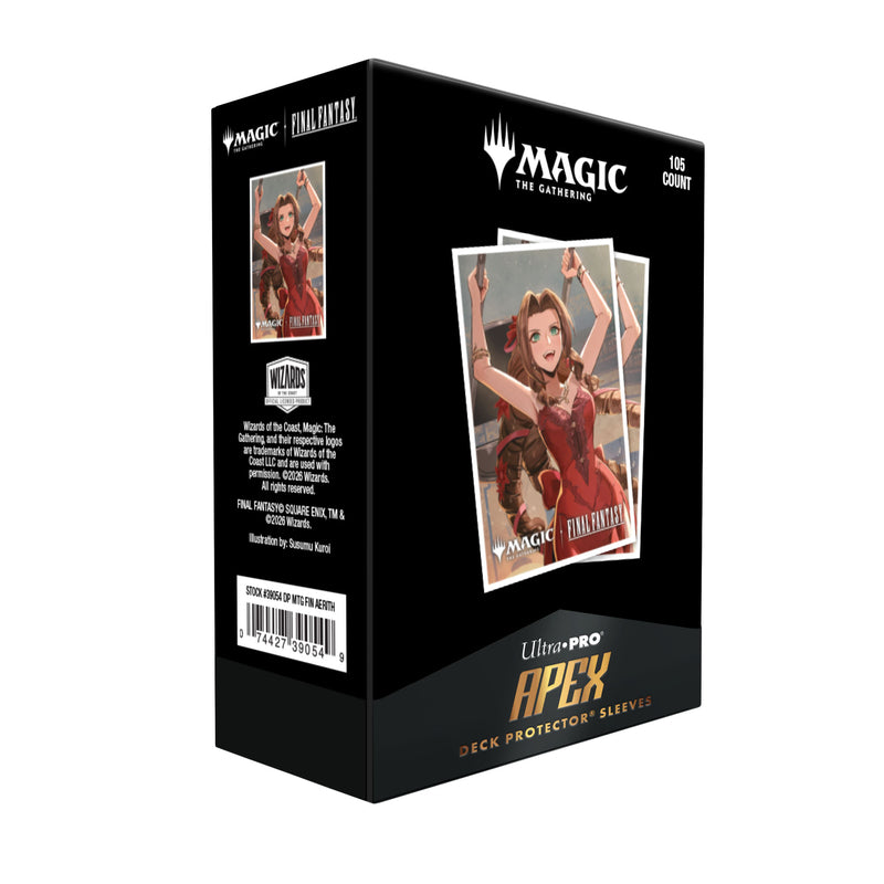Ultra Pro - Magic: The Gathering - Final Fantasy - Pochettes de protection APEX Deck Aerith Gainsborough 105p.