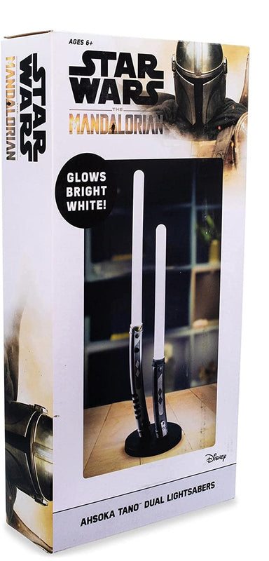 UKONIC - Star Wars - Lampe de bureau Ahsoka Double Sabres Lasers (Version Mandalorien)