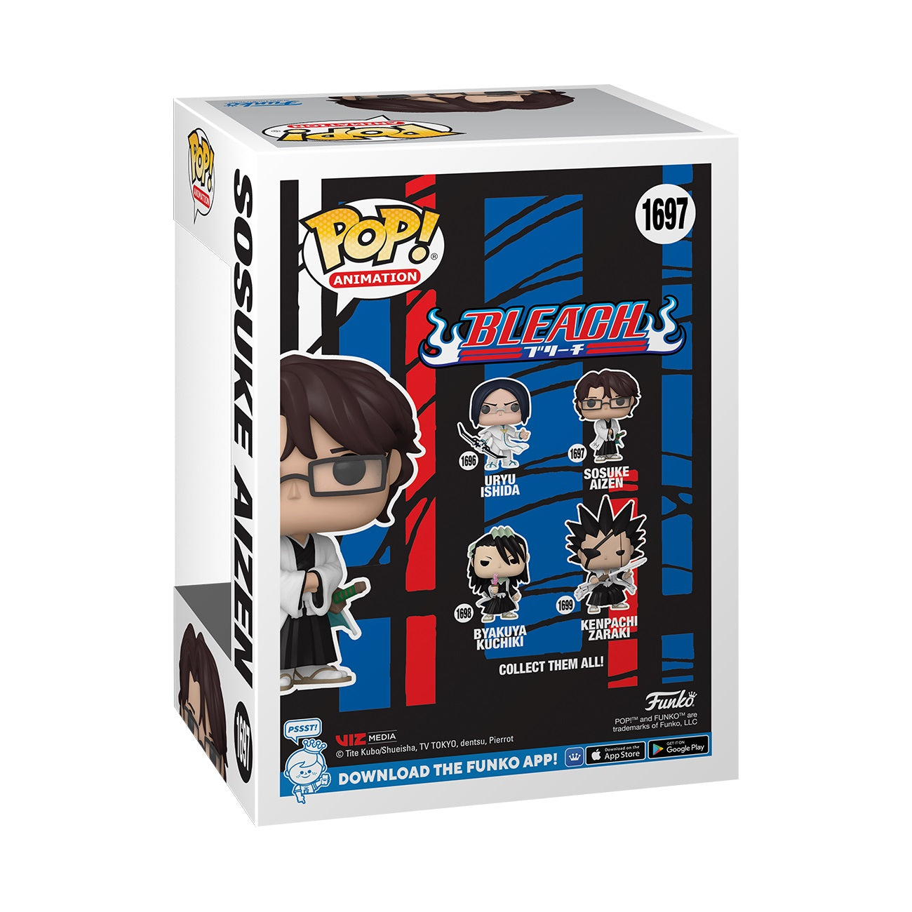 Funko Pop! Animation: Bleach - Aizen - flash vidéo