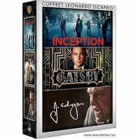 Coffret Leonardo DiCaprio : Inception + Gatsby le magnifique + J. Edgar [DVD]