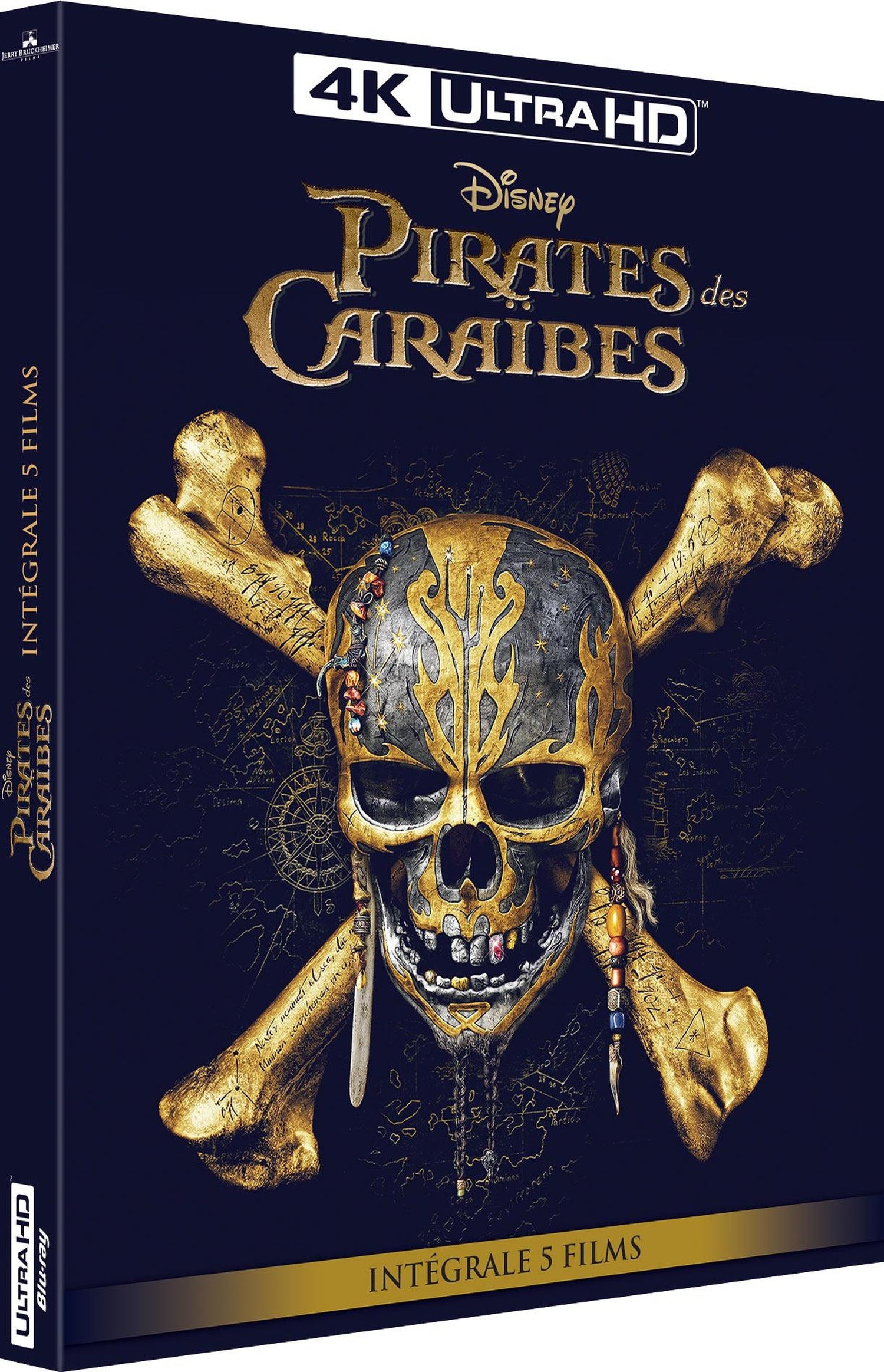 Pirates des Caraïbes - Intégrale 5 films [4K Ultra HD]