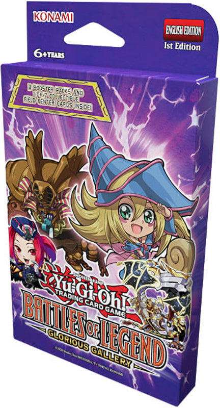 Yu-Gi-Oh! TCG - Battles of Legend: Glorious Gallery Booster 3-Pack (Cardboard Tuckbox) - Only for large retail