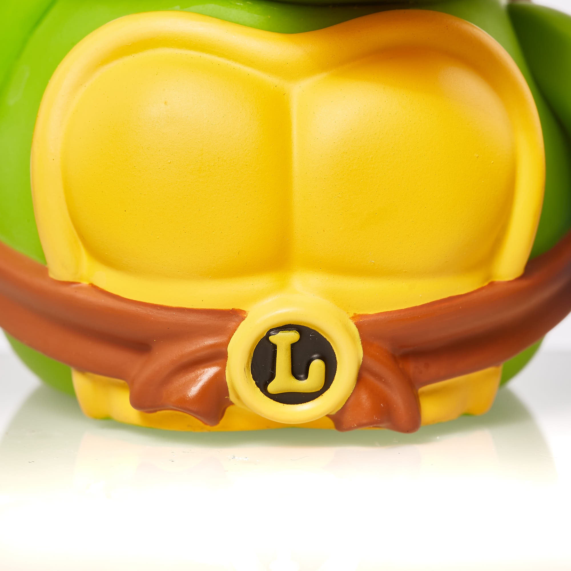 Numskull - Mini TUBBZ Canard de bain - Tortues Ninja - Leonardo (Édition baignoire) - 8cm - flash vidéo