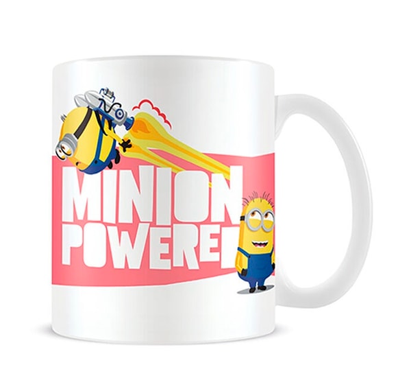 Les Minions 2 : Il était une fois Gru - Mug "Minion Powered" 315ml - flash vidéo