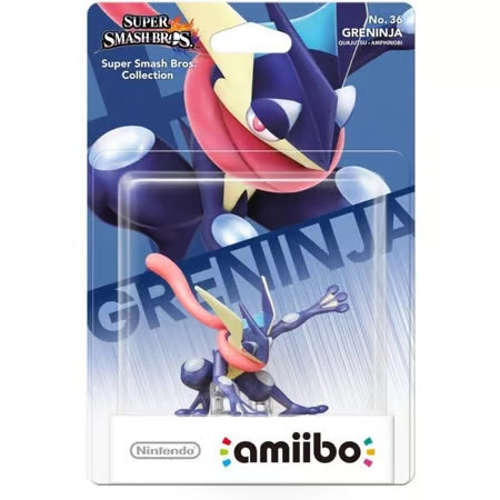 Amiibo n°36 Greninja - Super Smash Bros. Collection
