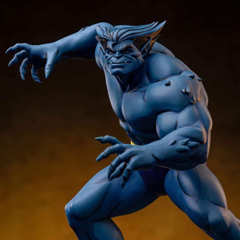 Iron Studios - BDS Art Scale 1/10 - Marvel - X-Men - Le Fauve Statue 19cm - flash vidéo