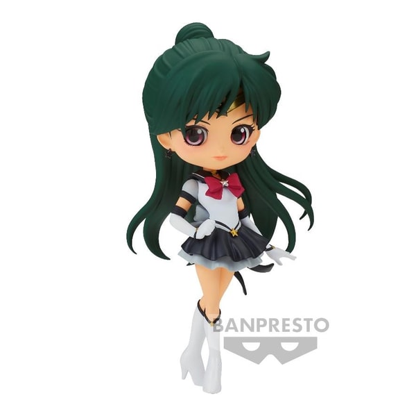 Pretty Guardian Sailor Moon Cosmos the Movie Q Posket - Eternal Sailor Pluto (Ver. B) Statue 14cm - flash vidéo