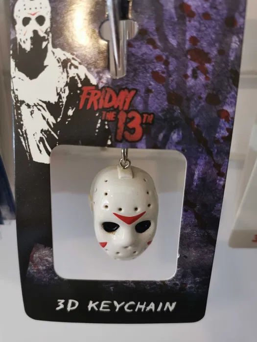 Vendredi 13 - Porte-clés 3D Jason en Polyresine 4cm - flash vidéo