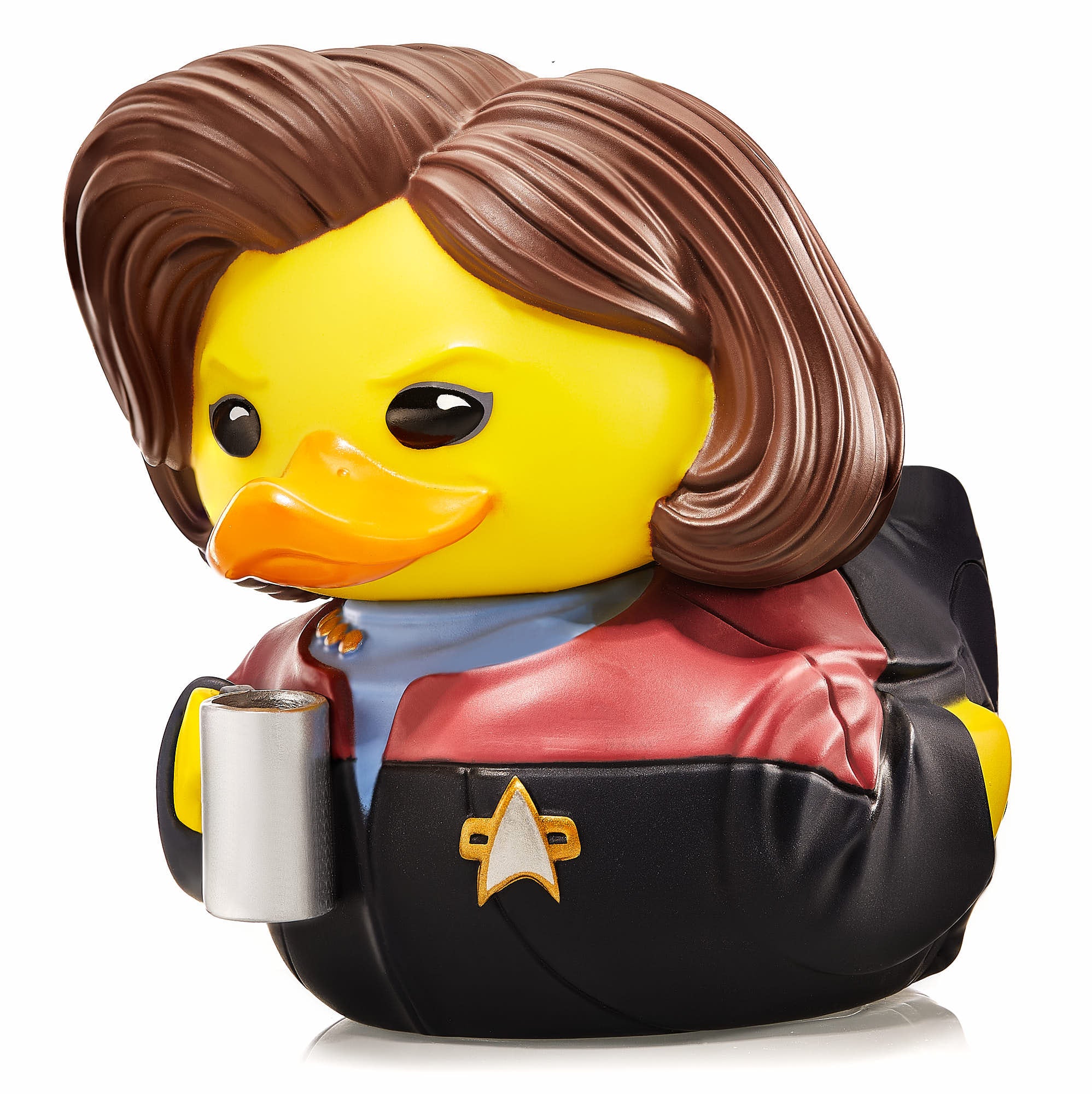 Numskull - Best of TUBBZ Boîte Canard de bain - Star Trek - Kathryn Janeway - 9cm - flash vidéo