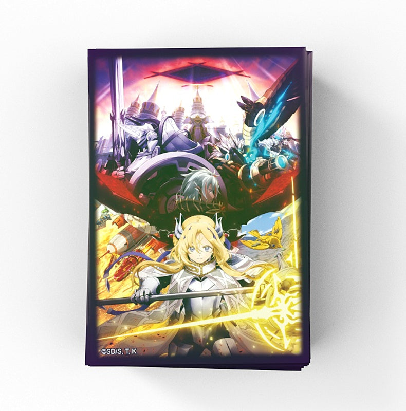 Yu-Gi-Oh! JCC - Pack de protège-cartes LE DECK DES CHRONIQUES : Le Déchu et la Vertueuse(50 pochettes)