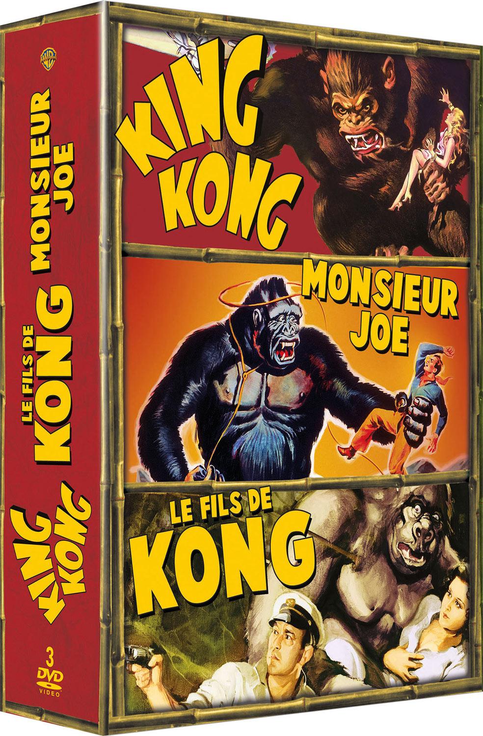 King Kong + Monsieur Joe + Le fils de Kong [DVD]