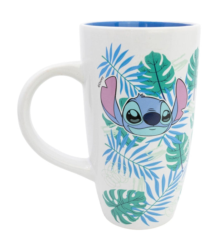 Stor - Lilo et Stitch - Mug Latte Céramique "Stitch Aloha" en Boîte Cadeau 680ml