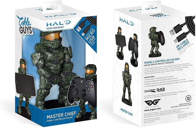 Cable Guys - Halo - Master Chief Support Chargeur pour Téléphone et Manette