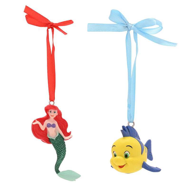 Disney - Lot de 2 Décorations à Suspendre Ariel et Polochon