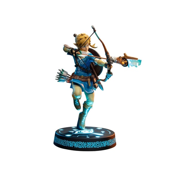 First 4 Figures - The Legend of Zelda : Breath of the Wild - Link Statue Edition Collector 25cm - flash vidéo