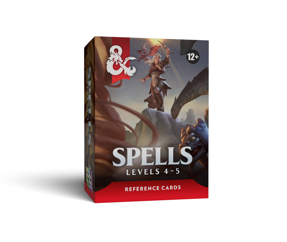 Dungeons & Dragons Reference Cards - Spells: Levels 4–5