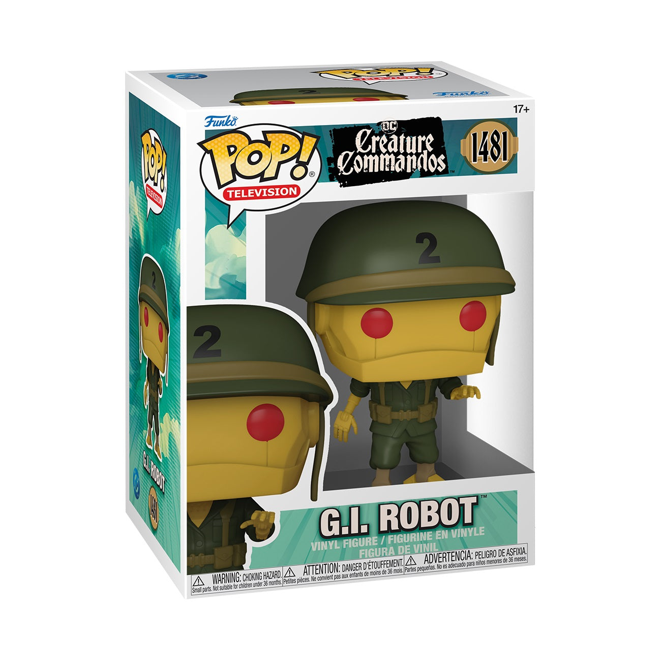 Funko Pop! TV: Creature Commandos - G.I. Robot - flash vidéo