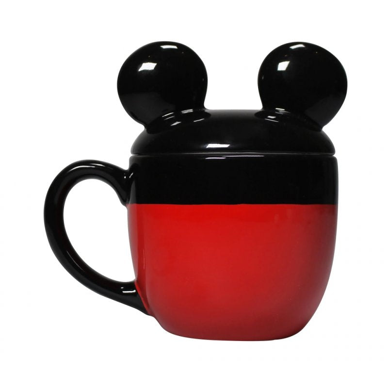Disney - Mug 3D avec couvercle Mickey Mouse