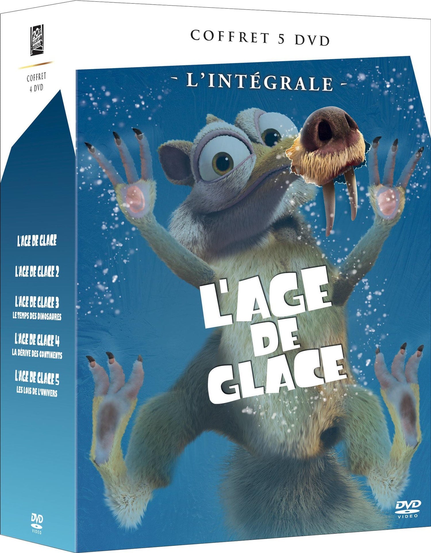 L'Àge de glace - Intégrale - 5 films [DVD]
