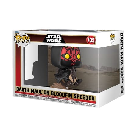 Funko Pop! Star Wars: Episode I - The Phantom Menace 25th Anniversary - Darth Maul on Bloodfin Speeder - flash vidéo