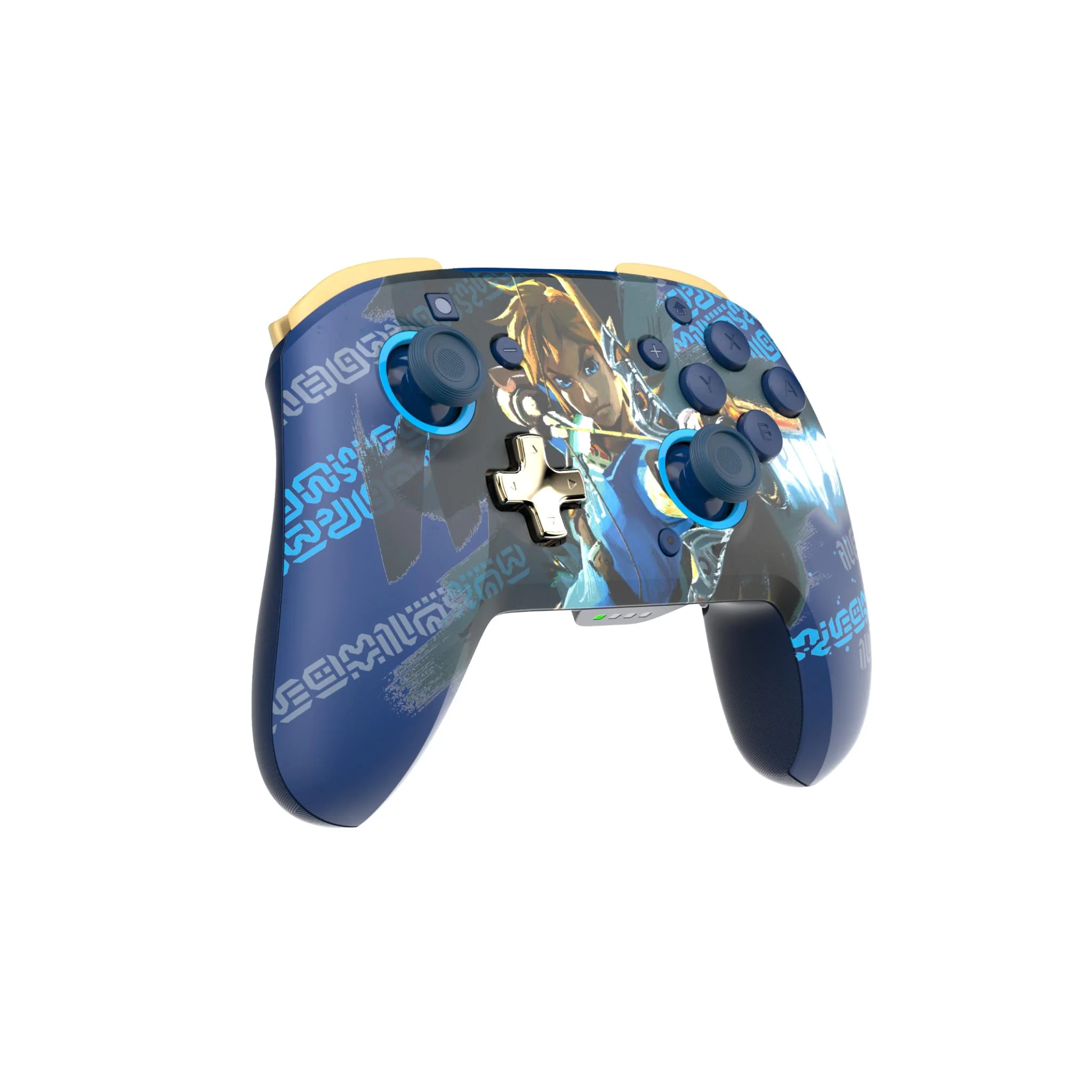PDP - Manette de jeu sans fil REMATCH GLOW Link Hero pour Nintendo Switch et Switch OLED